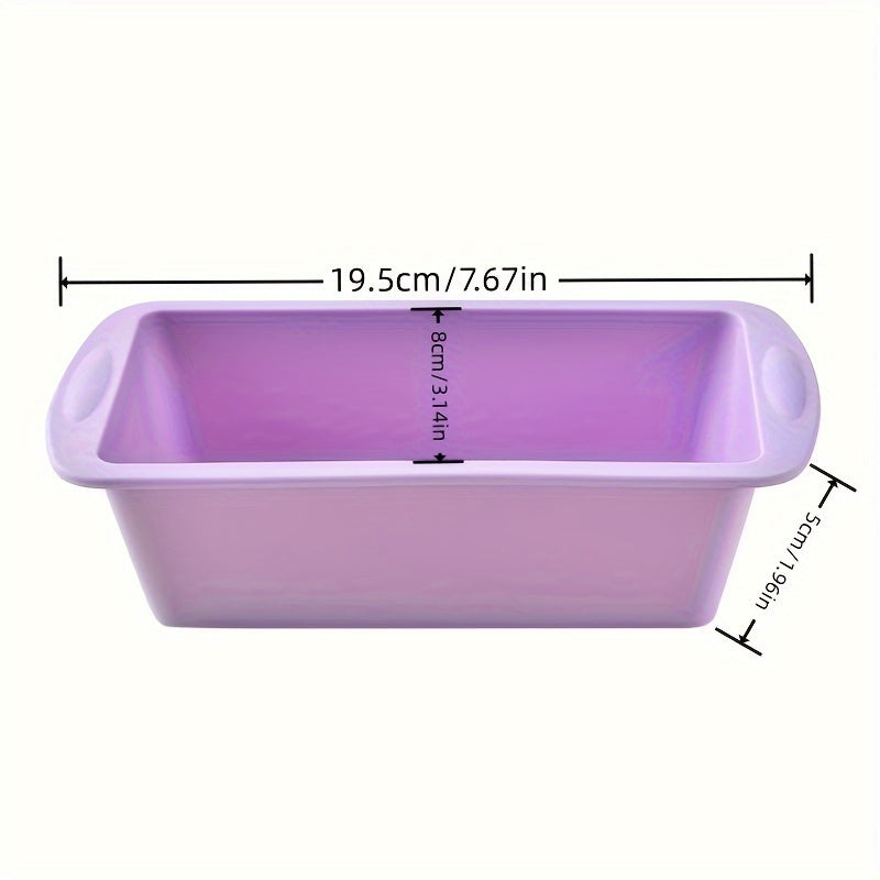 Silicone Loaf Pan - Perfect for Baking Bread and Making Toast, Non-Stick Bakeware for Oven, Kitchen Accessories and Baking Tools