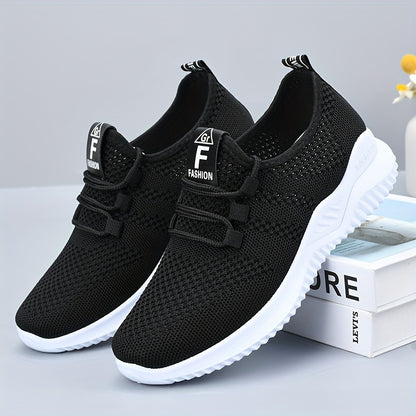 Women's breathable sports shoes, ideal for summer outdoor activities such as running, fitness, and autumn training.