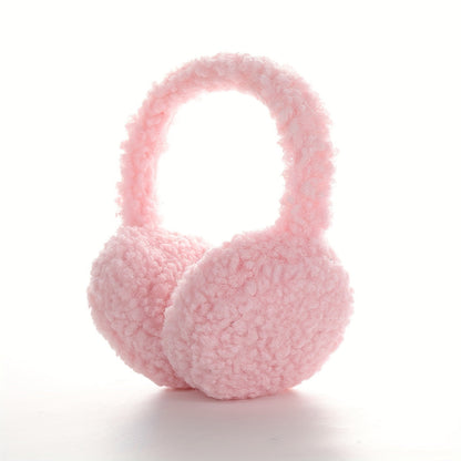 Cute Knitted Earmuffs for Women - Available in Solid Colors, Cozy & Fashionable Winter Accessory, Easy to Clean in the Washing Machine