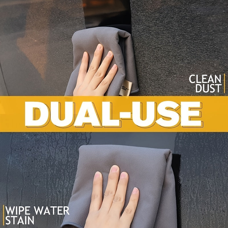 1 pc Ultra-Absorbent Microfiber Car Towel in 4 sizes (20x30cm to 60x30cm) for detailing, polishing, and cleaning. Ideal for vehicle paint, glass, faux leather seats, cushion storage bags.