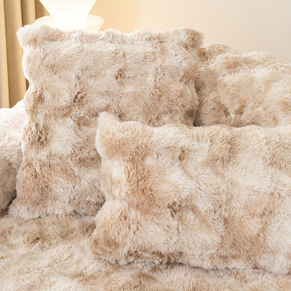 Cozy Plush Sofa Cover for Winter, Fits Bedroom, Office, Living Room, Home Decor.