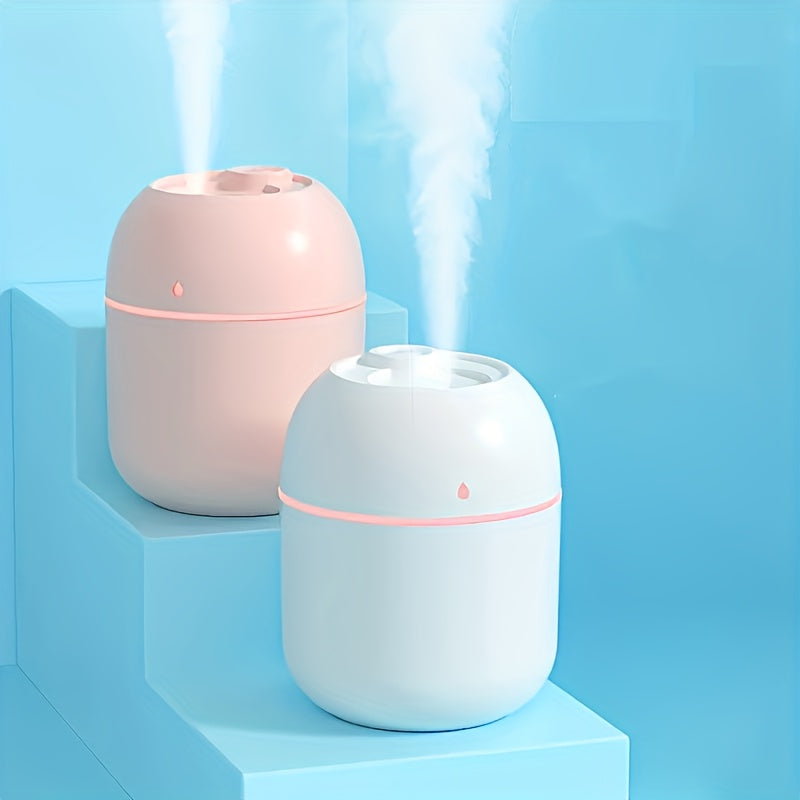 Compact Portable Mini Humidifier with Aroma Diffuser - Perfect for Car, Office, Bedroom, Travel, and School - Unique Gift Idea