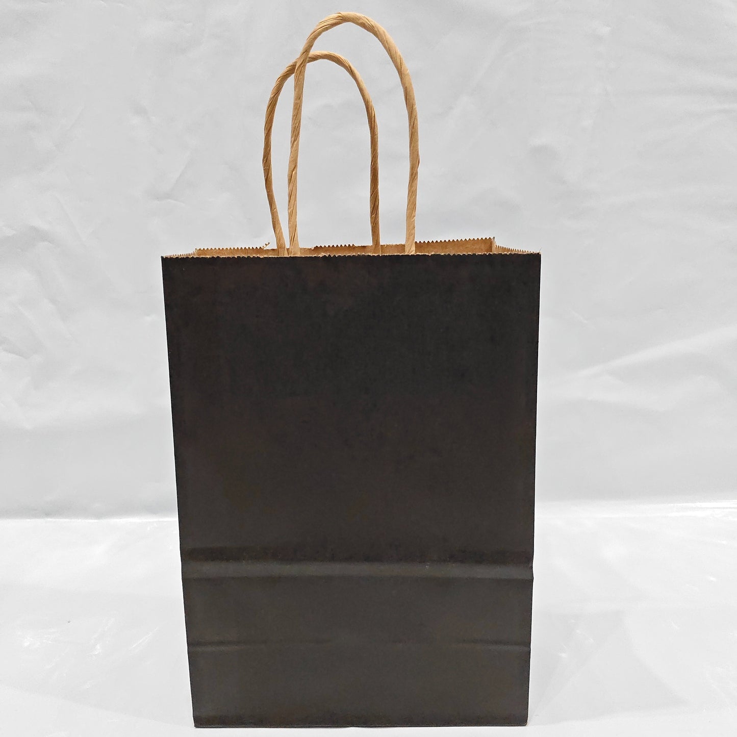 100 pieces of high-end Kraft paper bags for various uses, measuring 15cm x 8cm x 21cm.