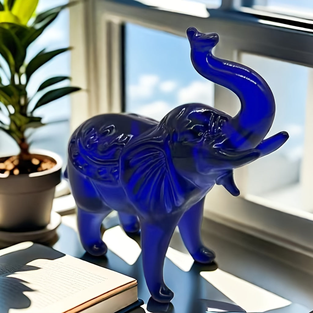 Crystal elephant figurine is a classic collectible home decor item for various holidays and occasions, making it a universal gift with no need for electricity.