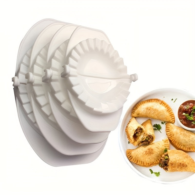 Dumpling Maker Set - Includes Dumpling Press, Mold, Mini Pie Maker, Dough Sheeter, Tortilla Press, and More - Must-Have Kitchen Gadgets for Making Delicious Dumplings