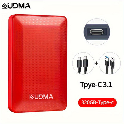 UDMA 1TB mobile hard drive for storing large files and media.