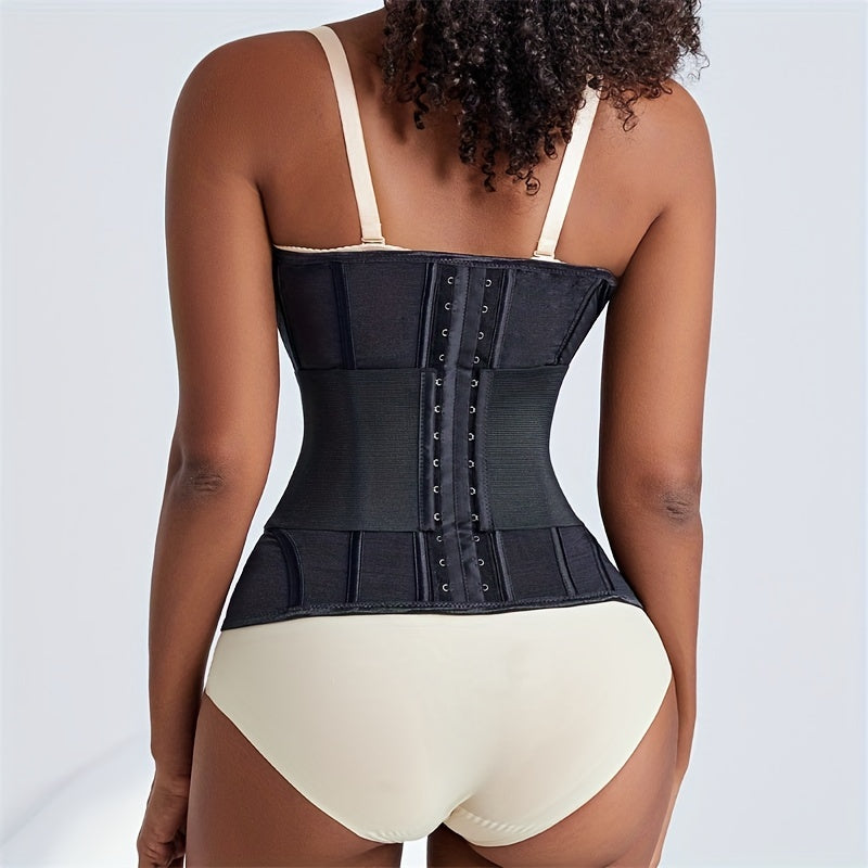 Women's waist trainer belt for tummy control and compression.