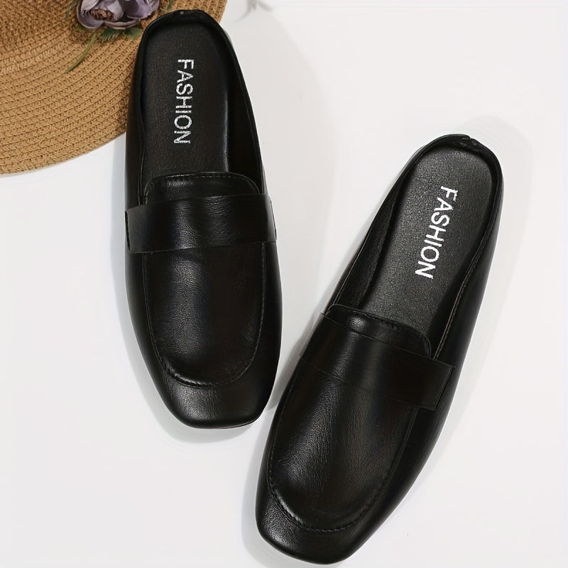 Comfortable women's fashion loafers with a modern design.