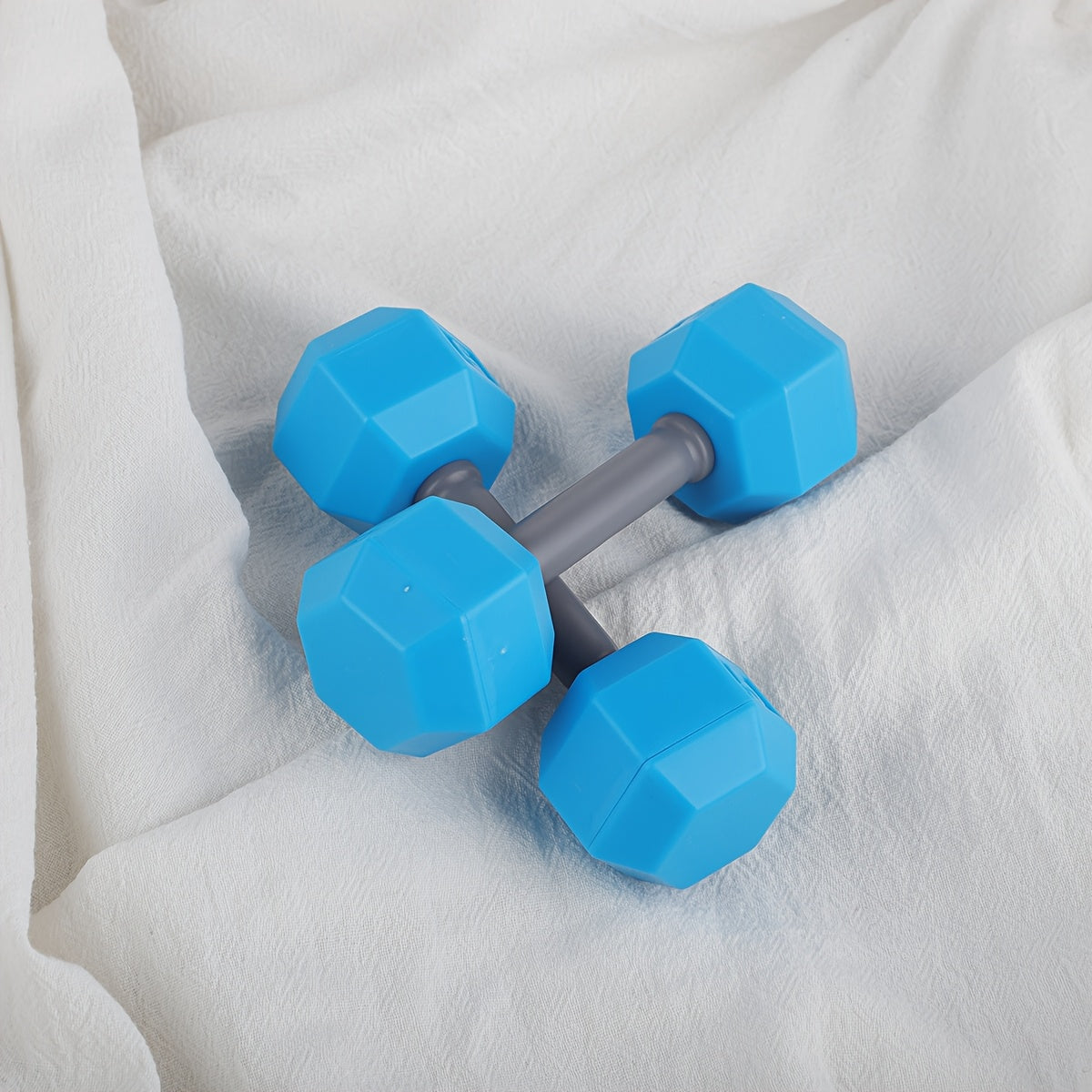 Set of 2 Baby Mini Dumbbell Toys with Sensory Features