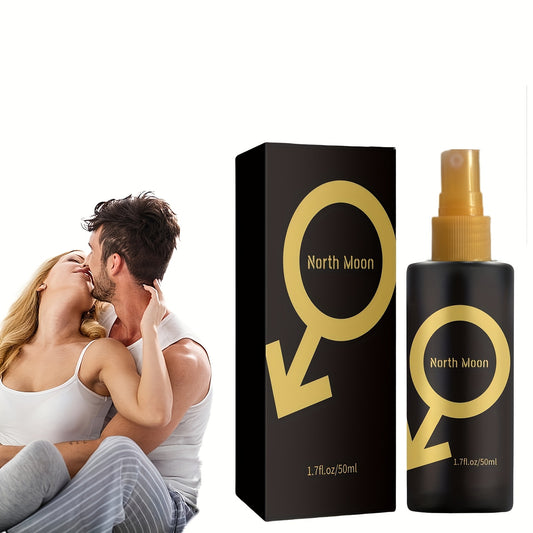 North Moon Perfume for Men & Women - 50ml Alcohol-Free Cologne with Oriental Fragrance, Suitable for Couples, Dates, Casual Attire | Modern Aesthetic | Longlasting Scent