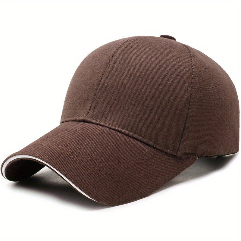 Christmas Gift: Low Profile Solid Color Baseball Cap for Men and Women, featuring a Classic Dad Hat Design