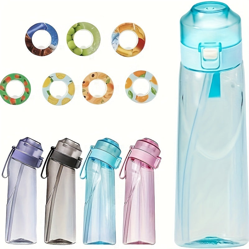 7 Fruit Flavour Pods Starter Set with Drinking Bottles, including Sports Water Bottle and scented flavour pods, a best seller.