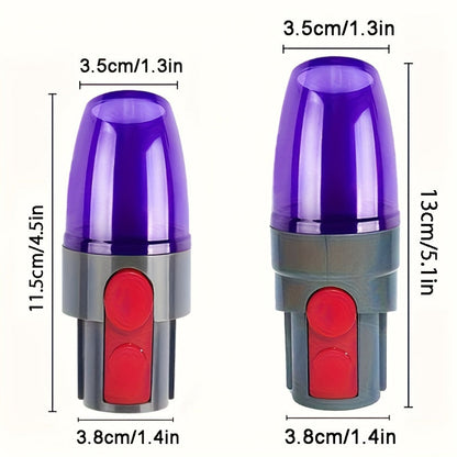 1 unit of Pump Vacuum Suction Head, designed for use with compression bags and compatible with Dyson V7, V8, V10, V11, V15, V10 Slim, and V12 Slim Vac cordless cleaners.