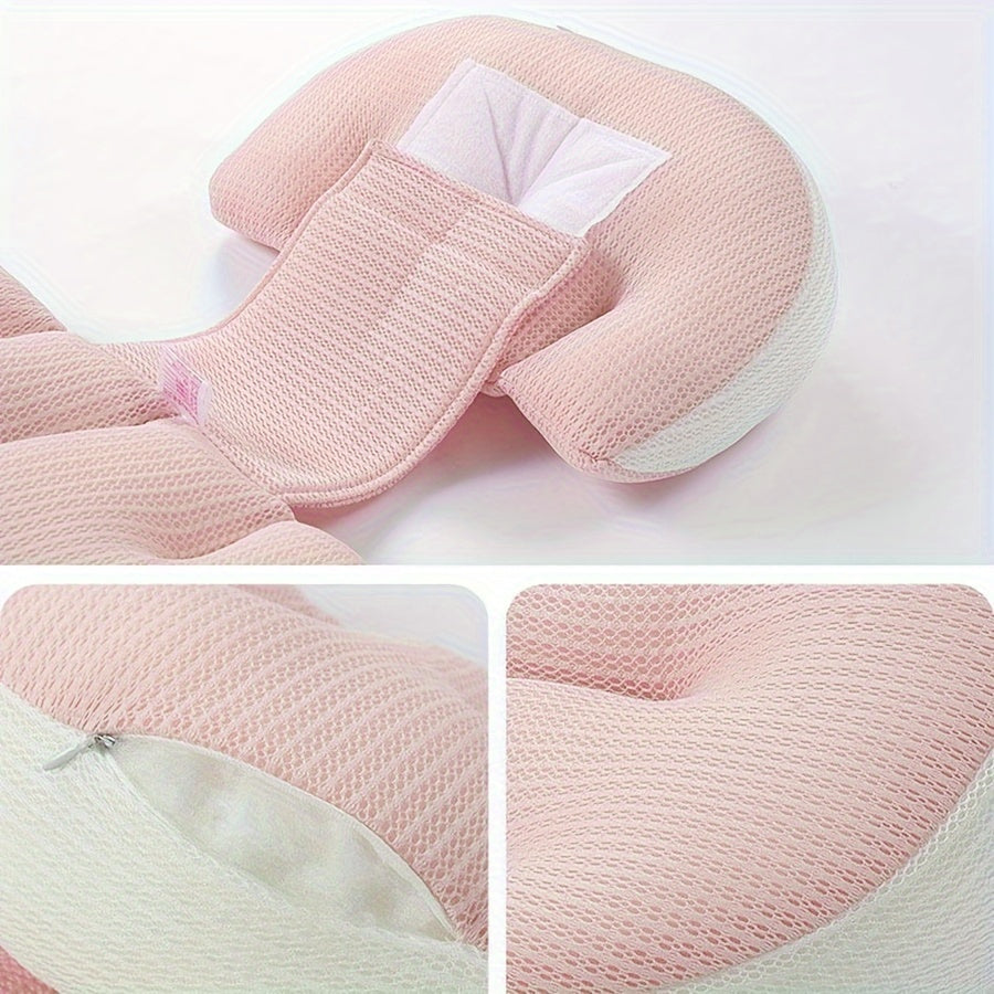 Expecting mothers' perfect companion - Pregnancy Pillow: Customizable, Plush, and Supportive for Back, Legs, and Belly