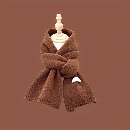 Thick Knit Scarf for Men: Perfect Winter Gift for Him