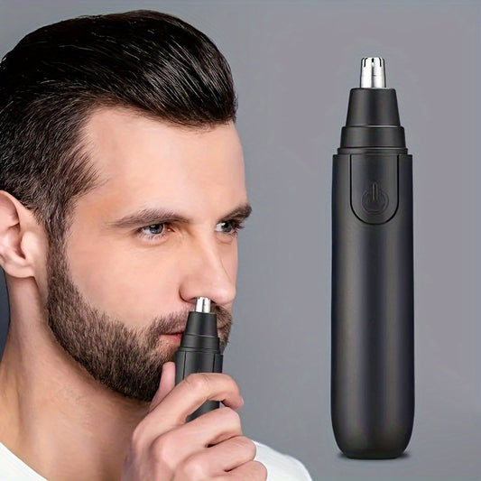 Nose Hair Trimmer for Women and Men, Removes Nose, Ear, Eyebrow, and Facial Hair Efficiently