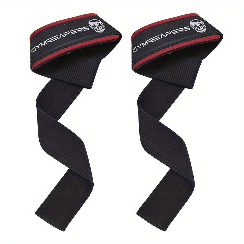 1 Pair of Adjustable Sports Wrist Guards for Weightlifting and Strength Training.