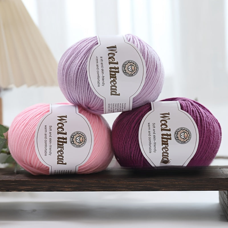 10pcs of high-quality BAYEXY Australian Wool Yarn, perfect for DIY crochet and knitting projects