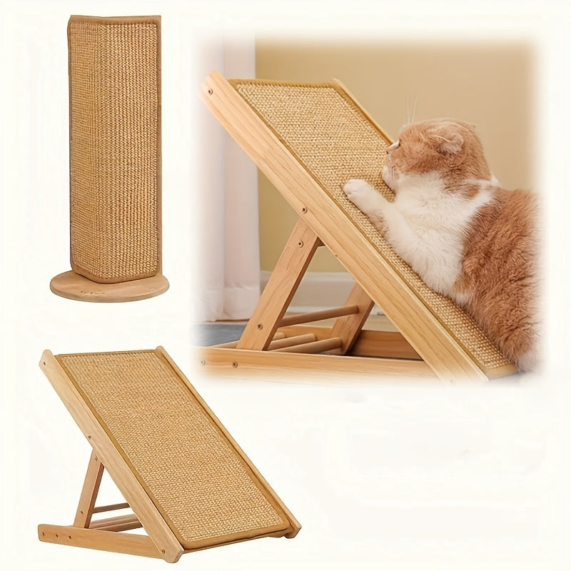 Durable Sisal Rope Cat Scratching Board - Non-Toxic, Sofa Protector - Ideal for Exercise and Relaxation for Cats and Cat Lovers