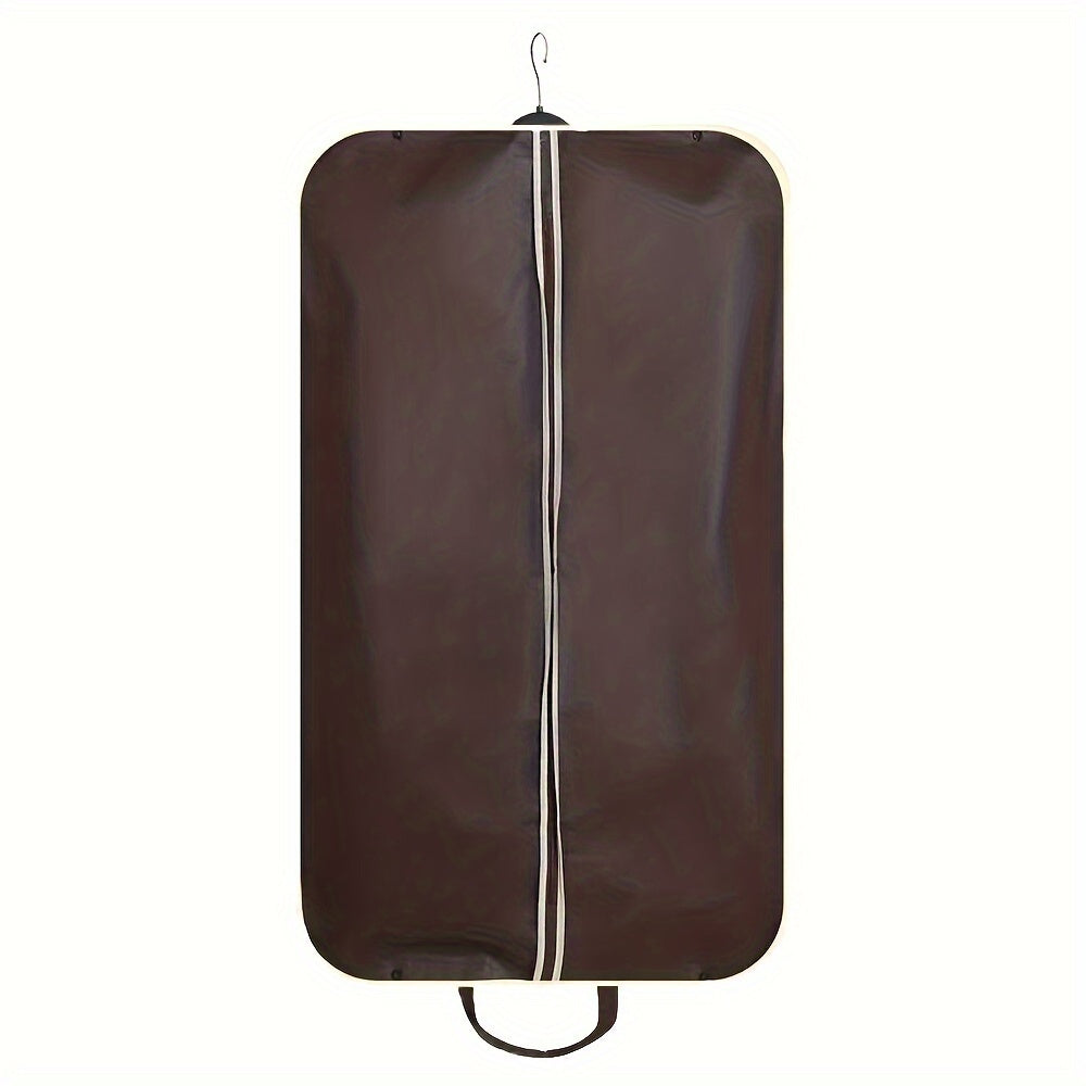 Wall Hanging Bedroom Organizer - Foldable Garment Dress Protector, Moisture-Proof Suit Bag for Home, Non-Woven Fabric Coat Cover Case.