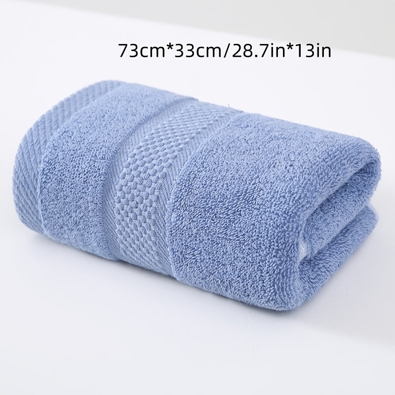 SoftTouch Premium Polyester Hand Towel is a versatile and luxurious choice for your bathroom. Made from high-quality materials and woven with a density of 460gsm, this towel is highly absorbent and gentle on the skin. Chemical-free and skin-friendly, it