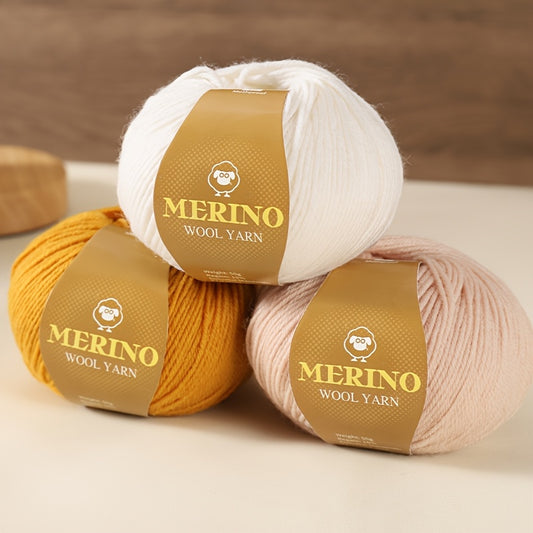 10 JIUWEIDIAOWANG Merino Wool Yarn balls, 500g each, 212 Medium Weight, Hand-Dyed DIY material for knit apparel - Multicolor Gradient, Chunky & Fine Blend, Camel Hair, Autumn Winter.