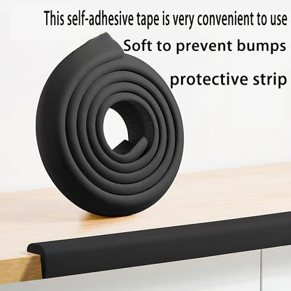 [Best Seller] 1PC2m Protective Strip Set with 8 Anti-Collision Corner Guards | Widened Stickers for Youngster's Bump Protection on Furniture and Walls