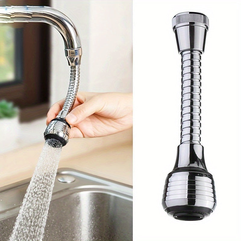 High Pressure Faucet Extender with 360-Degree Rotation, 2 Modes, Easy Installation, Water-Saving Kitchen Gadget, Essential Kitchen Accessory