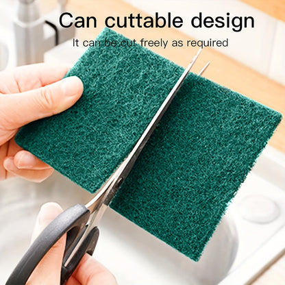 Set of 30 High-Quality Kitchen Scrub Pads - Strong, Scratch-Free Cleaning Sponges with Two-Sided Design for Quick and Effective Dishwashing & Cleaning, Absorbent and Versatile, Perfect for Home and School Use