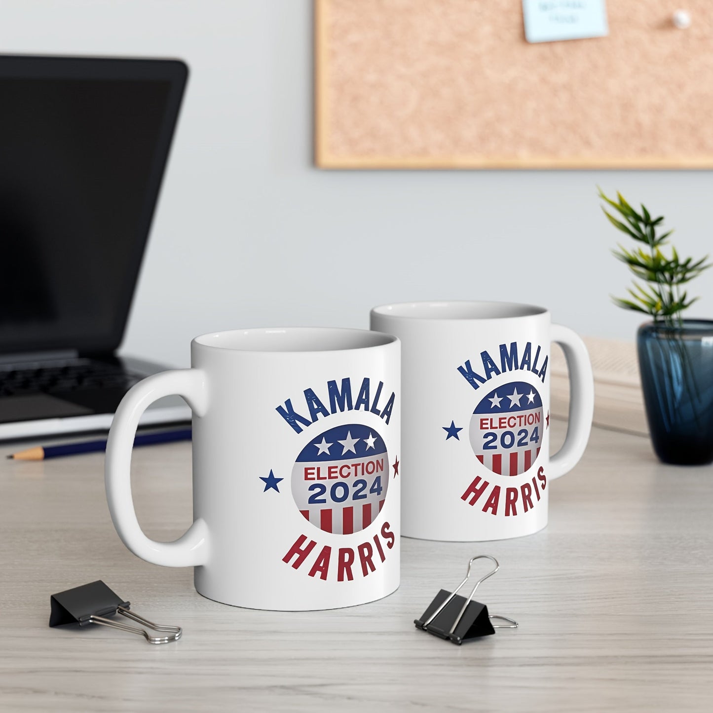 2024 Election Kamala Harris Ceramic Coffee Mug - Perfect Keepsake for Supporters, Inspirational Voting Mug for Adults, Patriotic Memorabilia Collectible