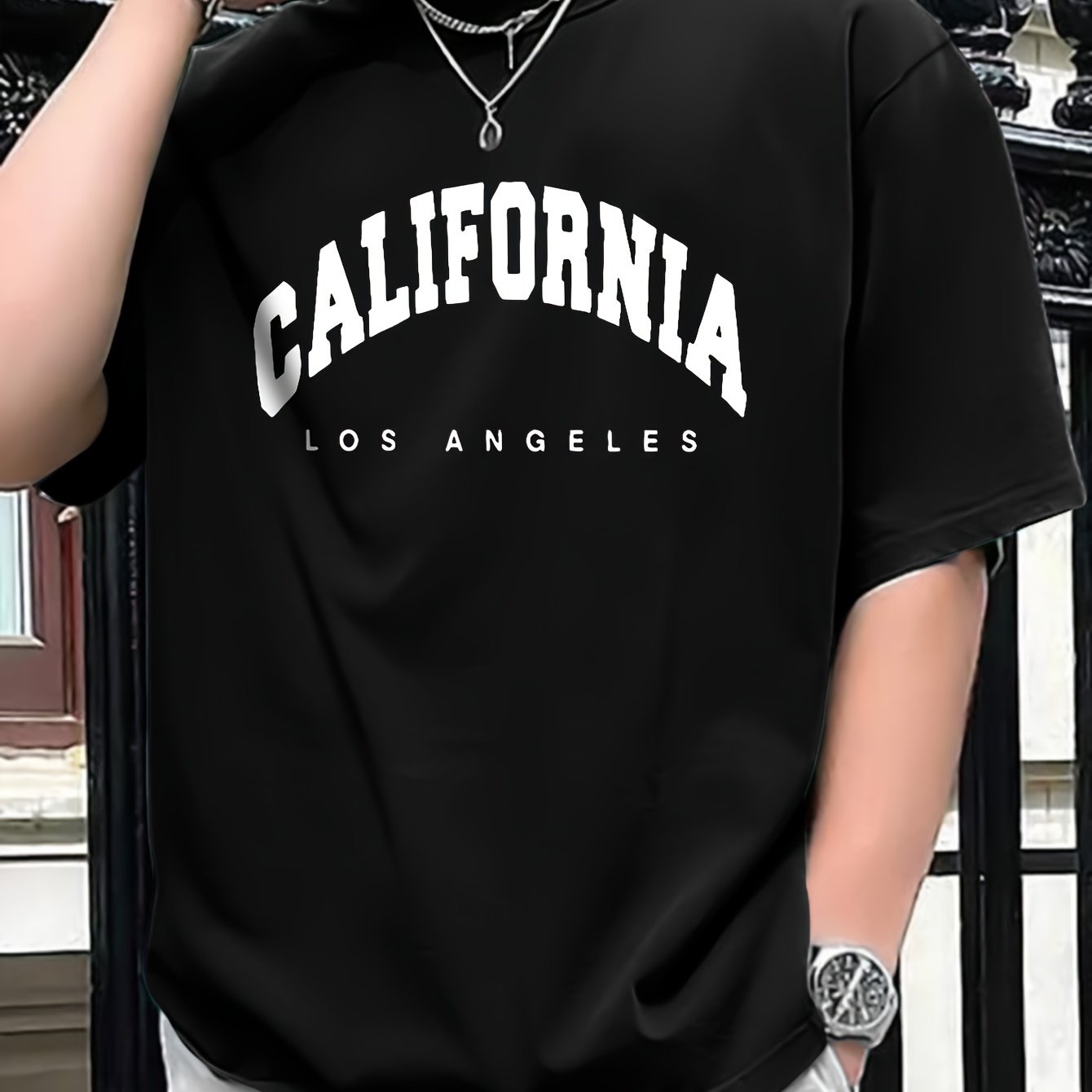 Men's California Crew Neck T-shirt