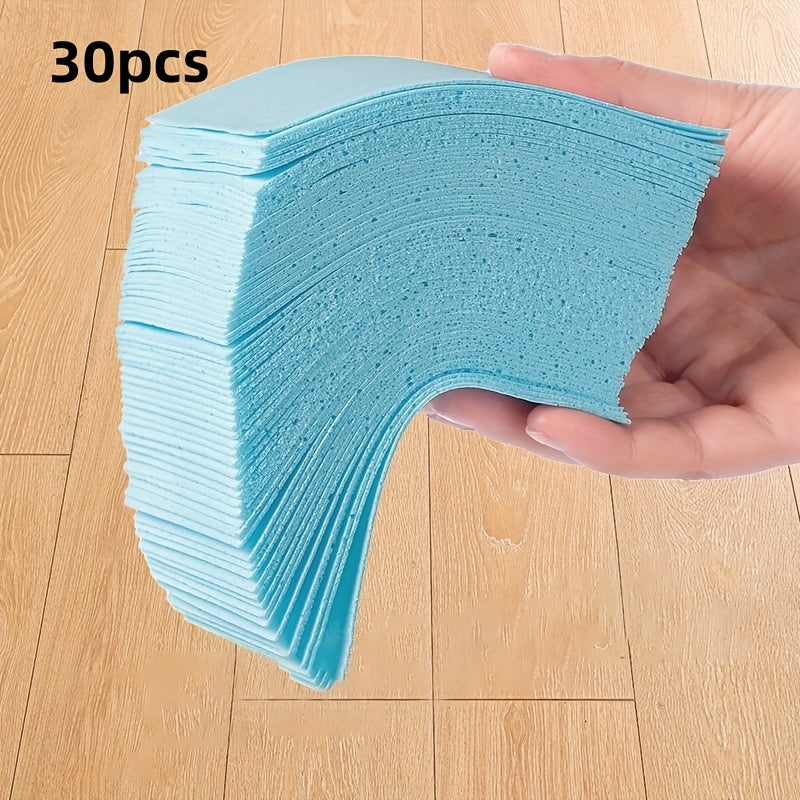 Bulk pack of Blue Multi-Purpose Cleaning Sheets with Non-Scratch Foam Pads for Home & Outdoor Use. Stain Remover suitable for all surfaces including Living Room, Bathroom, Toilet, Kitchen, and Furniture - Perfect for Cleaning Enthusiasts.