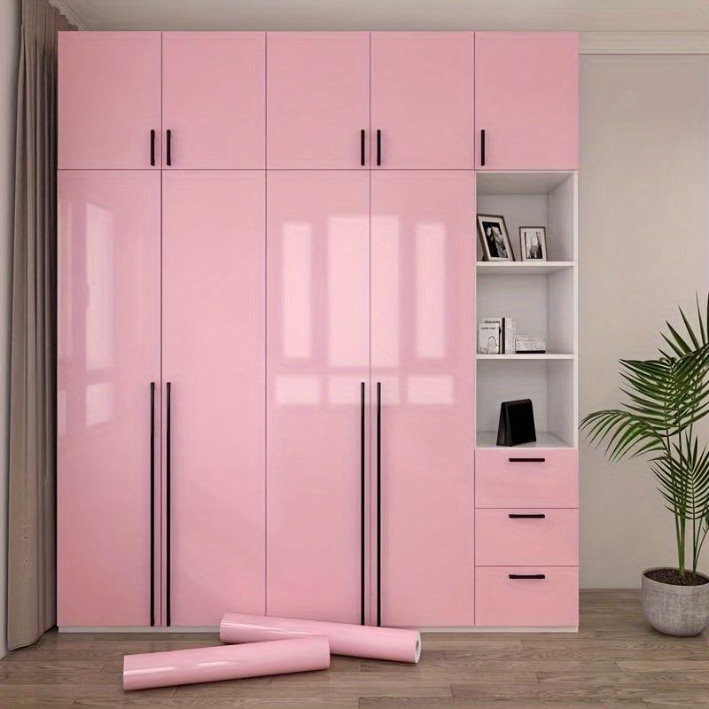 Cabinet sticker for kitchen that is oil-proof, waterproof, moisture-proof, changes color, and can be used on doors, drawers, wardrobes, and furniture.