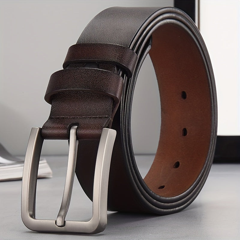 Stylish cowboy vintage leather belt for men, perfect for Valentine's Day