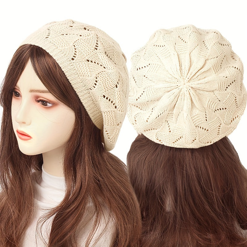 Breathable beret hats for women - ideal for daily wear.