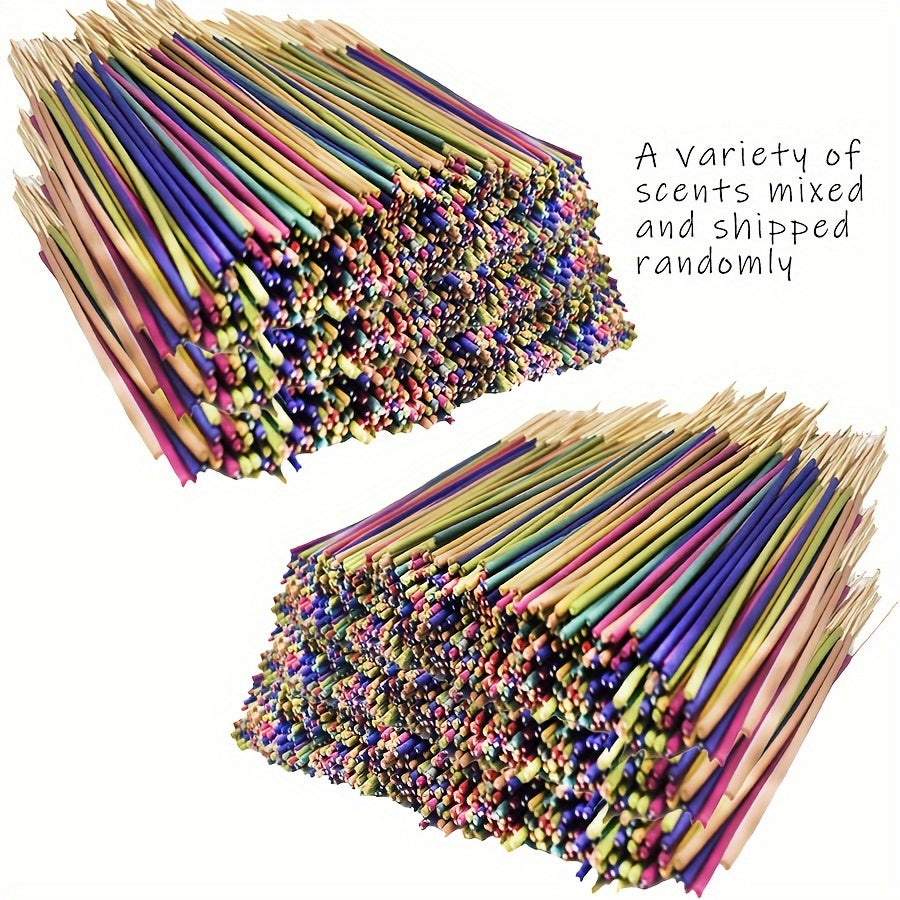 Многоароматные ароматерапевтические палочки: Лаванда, Роза, Лемонграсс, Жасмин | Долговечные ароматы для очистки воздуха | Идеальный рождественский подарок | Опции оптом: 45/90/180 шт.