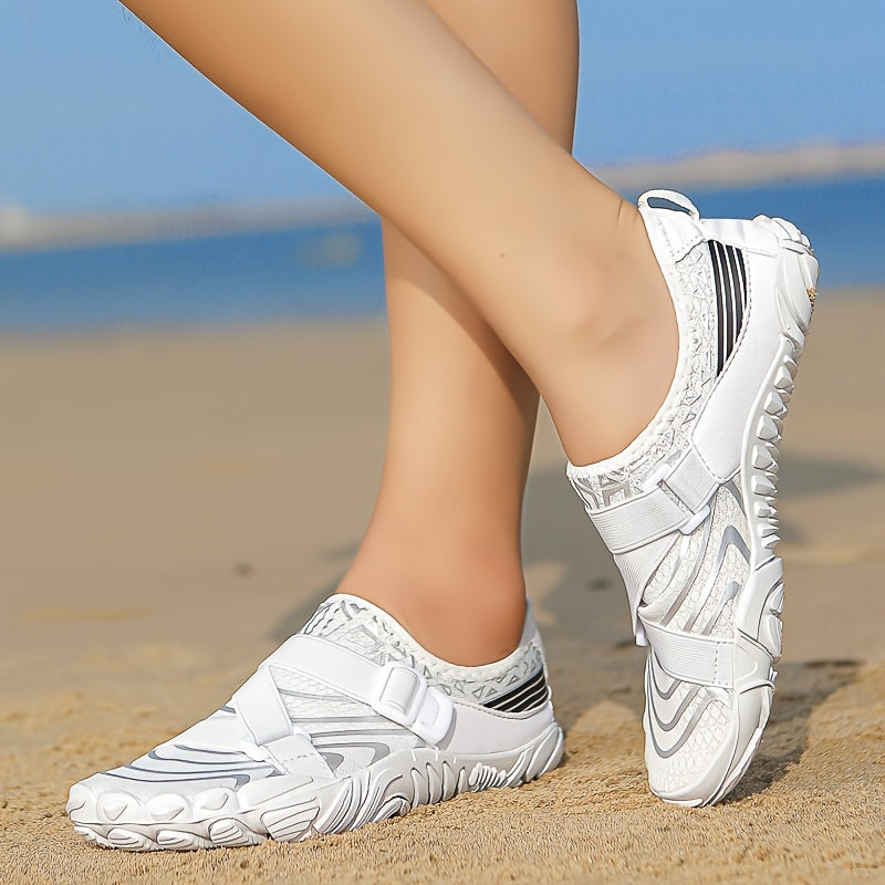 Breathable quick-dry water shoes for women - ideal for beach, surfing, swimming, and fishing.