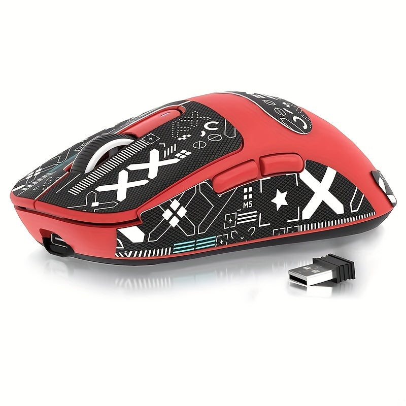 ATTACK SHARK X3 49g SUPERLIGHT Mouse with PixArt PAW3395 Gaming Sensor, BT/2.4G Wireless/Wired, up to 26000, 200 Hrs Battery, Office Mice for Win11/Xbox/PS/Mac (White)