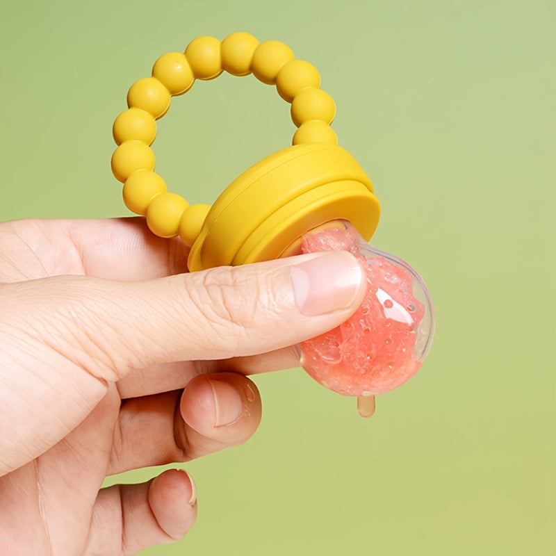 Baby Pacifier made of Food Grade Silicone, with Fruit And Vegetable Feeder option for supplemental feeding