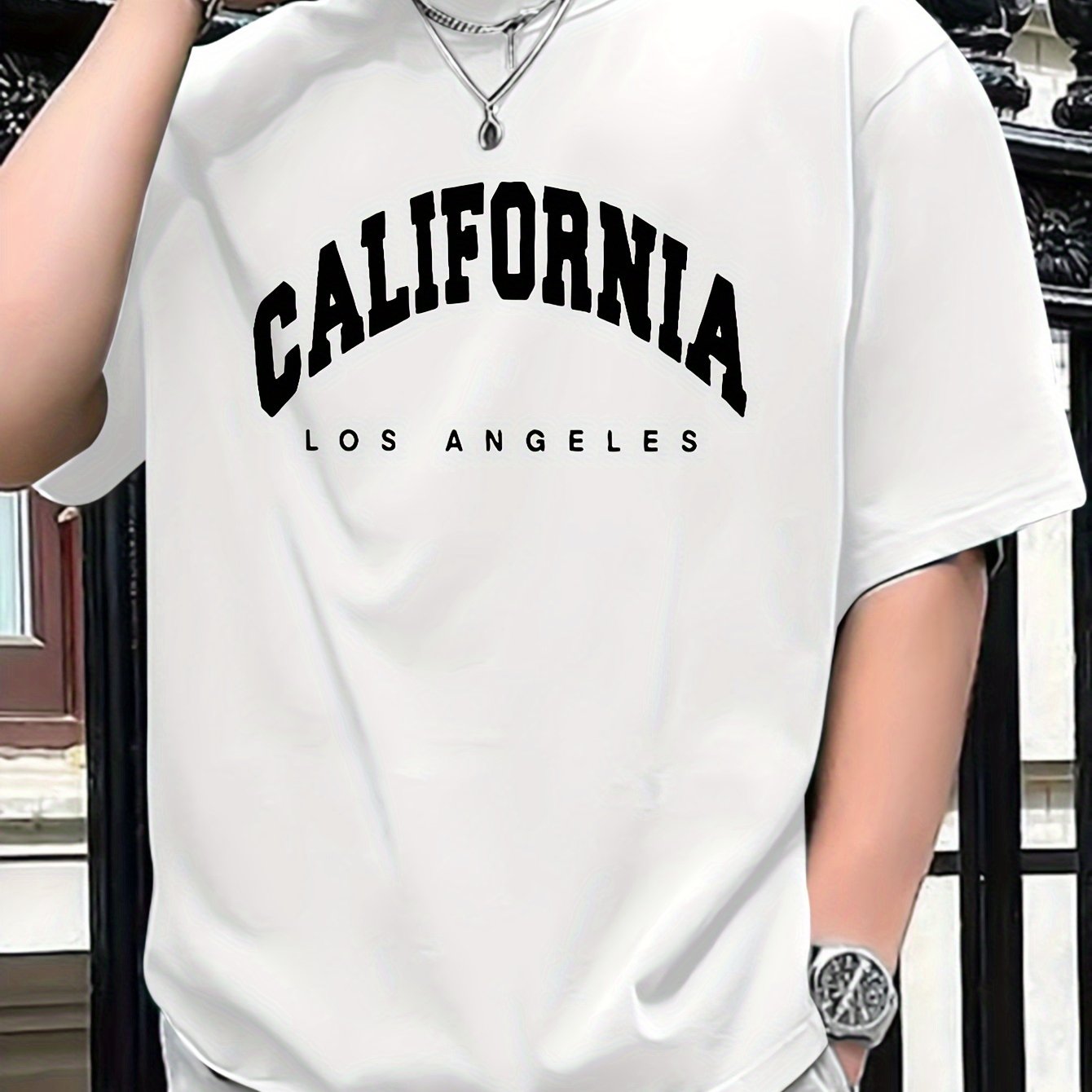 Men's California Crew Neck T-shirt