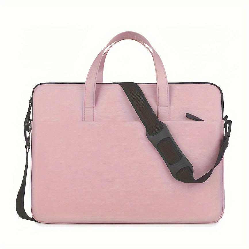 Crossbody laptop case for students.