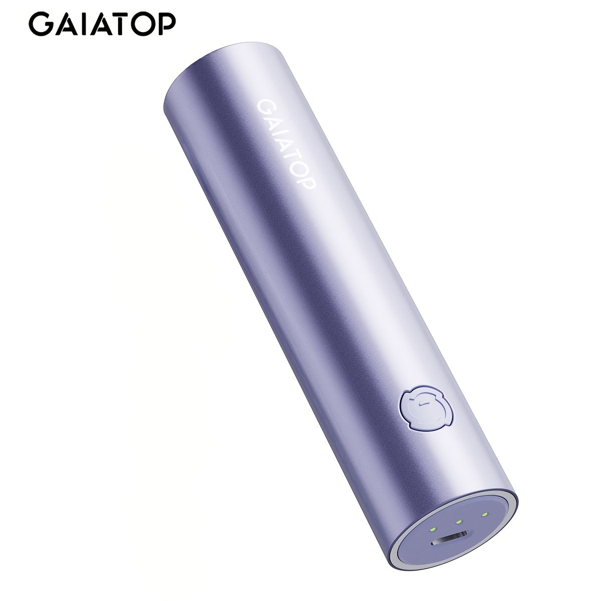 The GAIATOP USB Rechargeable Hand Warmer is a portable device that provides quick, 3-second heat. It features a built-in lithium battery and a compact, palm-fitting design. This hand warmer is perfect for use at home or outdoors and offers multiple