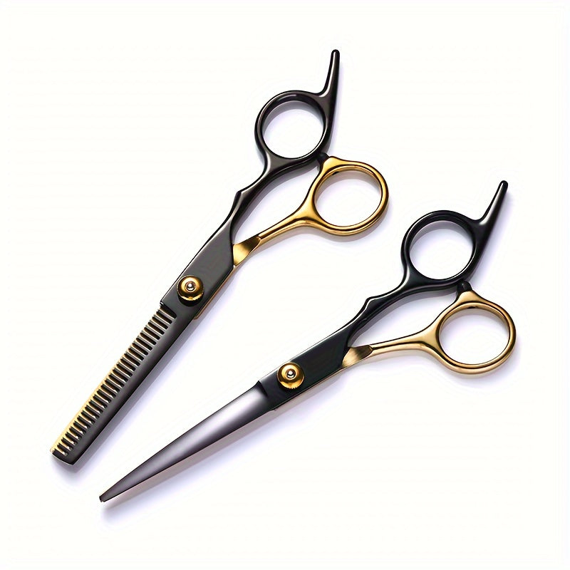 1 hair cutting tool and a 9-piece 6.0-inch kit of professional scissors, ideal for home salons and beauty parlors.