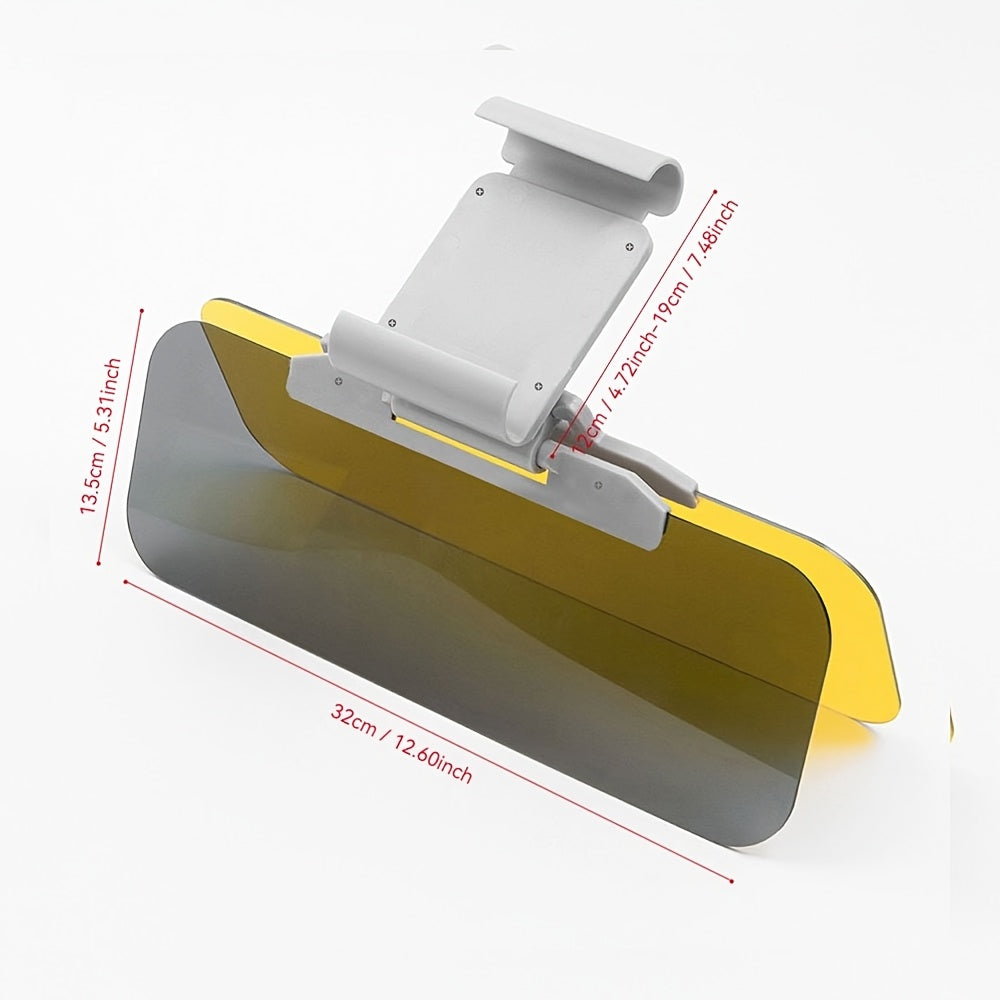 Improved Driving Experience with Car Sun Louver - Anti-Glare & High Beam Protection, Durable ABS Material, Fits Most Vehicles