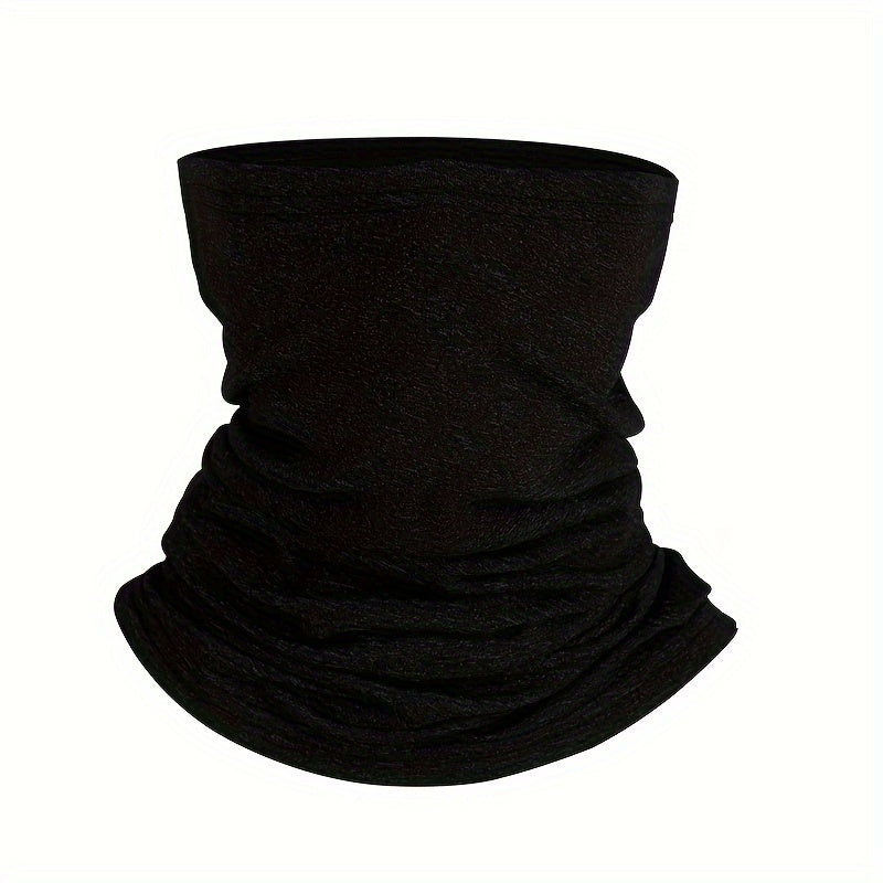 Perfect for cold weather activities, this unisex winter neck gaiter is a must-have item for skiing, cycling, camping, and other outdoor sports. Made of cozy fleece material, this windproof mask also doubles as a scarf to keep you warm. An excellent