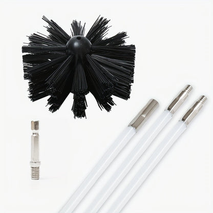 Cleaning your dryer vent just got easier with our versatile brush kit. Choose from 8 or 11 pieces, each including flexible rods and a soft drill attachment. Our expandable lint remover features a plastic handle and extends up to 243.84-365.76 cm, making