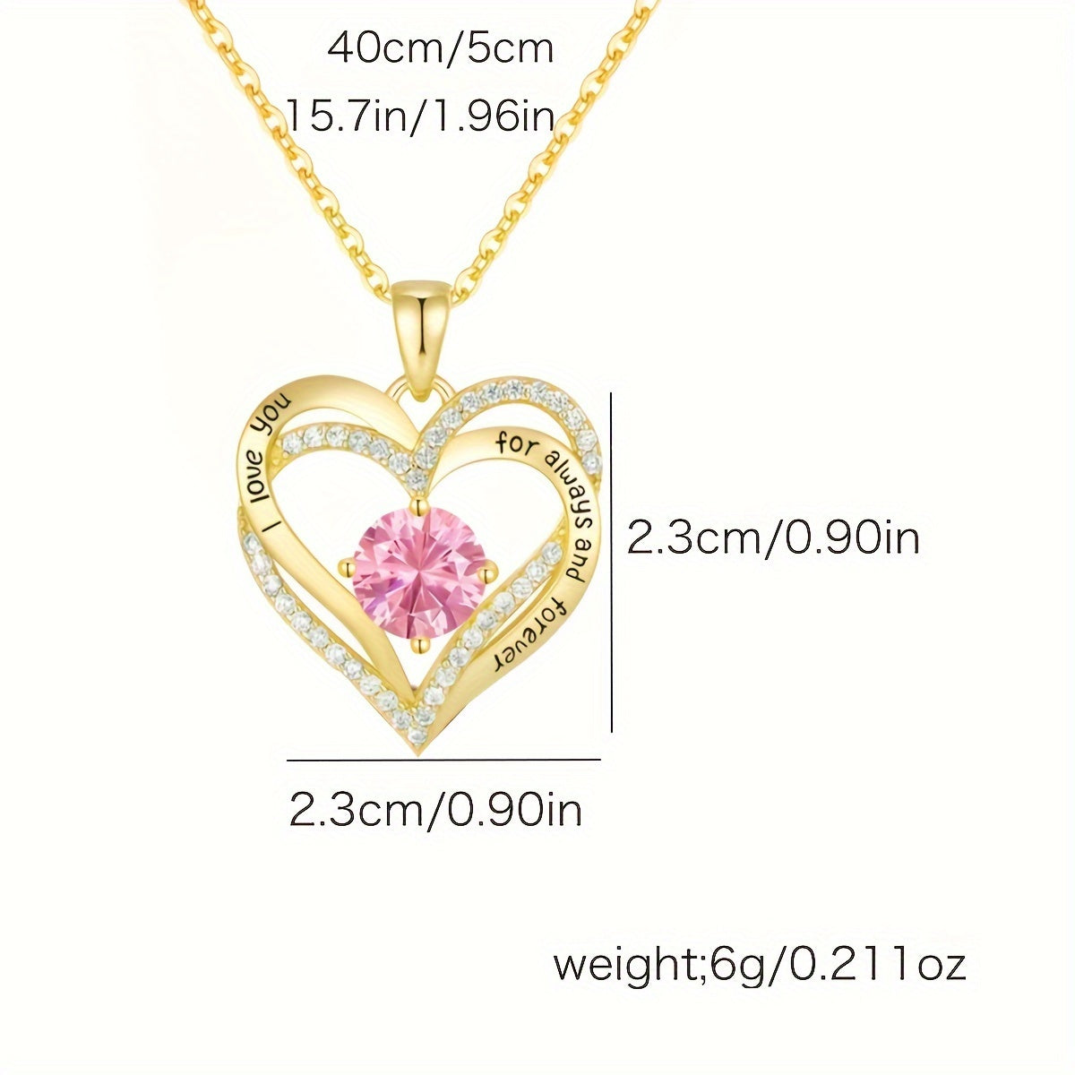 Exquisite Bear Pendant Necklace with Rose Detail for Women, 18K Gold Plated, Featuring High-Quality Cubic Zirconia, December Birthstone, Ideal Present for Mother, Partner, Sibling, or Grandparent, Suitable for Thanksgiving, Valentine's Day, Birthdays