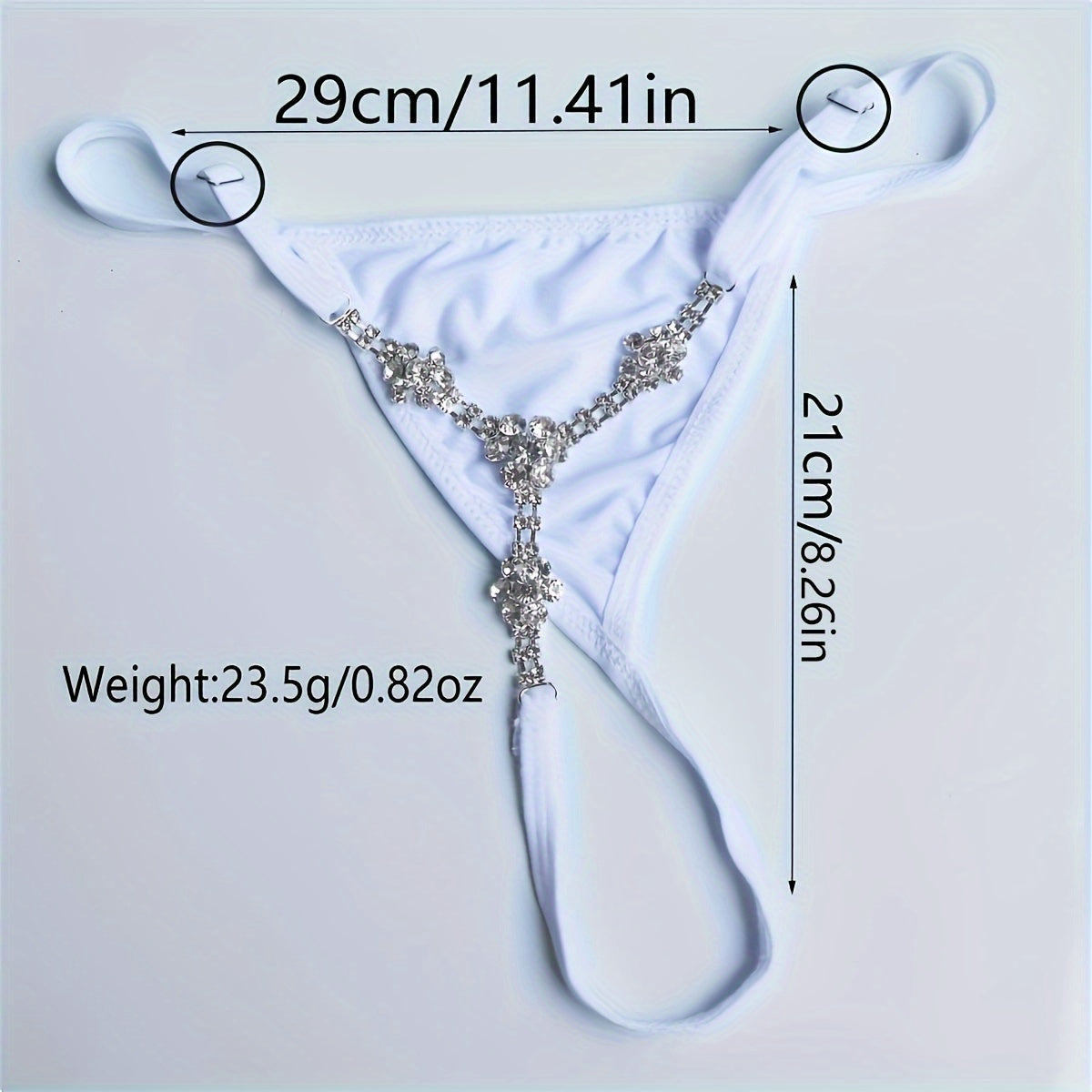 Stylish Plum Blossom Body Chain designed for Women - Adjustable and Sexy Bikini Jewelry, Made without Plating. This Versatile Stretch Waist Chain is perfect for Parties, Gift-giving, and Valentine's Day. Suitable for All Seasons and made with high