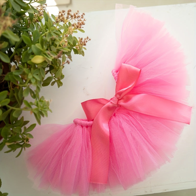 Photography outfit with a cute tutu skirt, headband, and creative props for Christmas, Halloween, Thanksgiving, Easter, and New Year's gift.