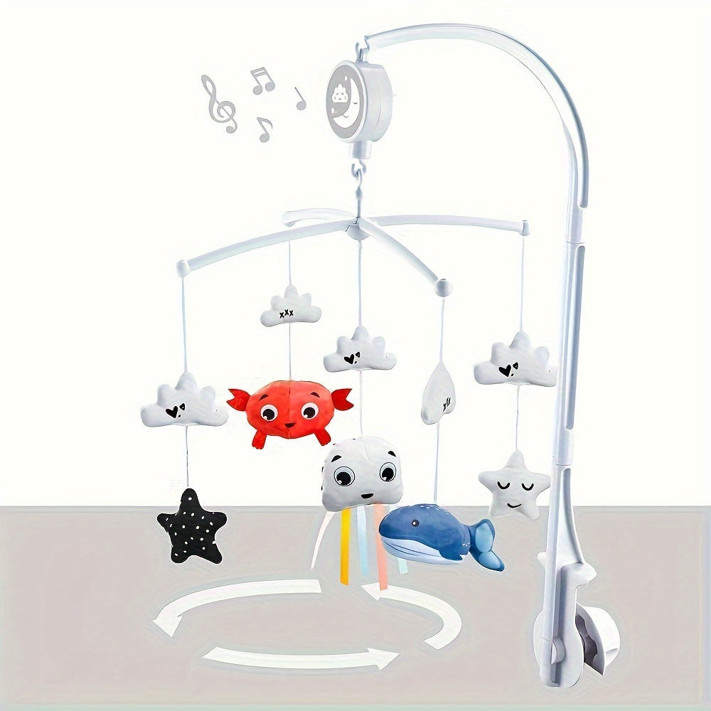 1 piece of a Cartoon Musical Bell, a delightful bell that spins and rattles, perfect for Christmas gifts.